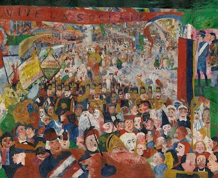 peinture iconoclaste d'Ensor