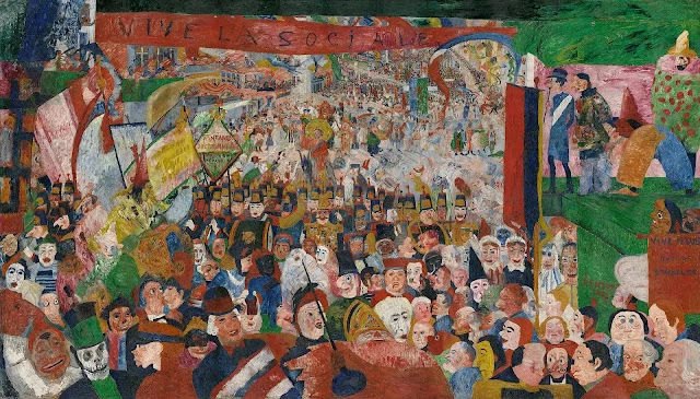 peinture iconoclaste d'Ensor