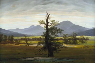 Paysage champêtre, le matin, Caspar David Friedrich, 1822