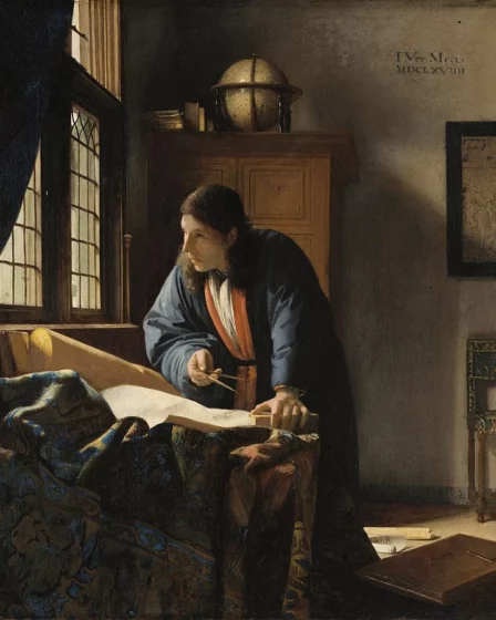 géographe de Vermeer