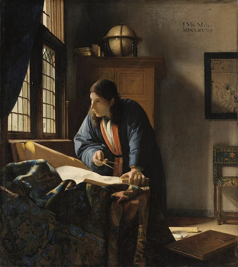 géographe de Vermeer