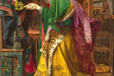 Morgan le Fay d'après la peinture préraphaélite