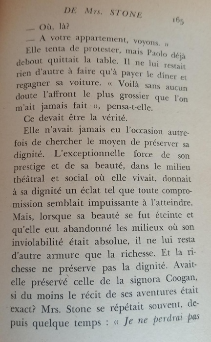 Le printemps romain de Mrs. Stone extrait