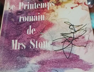 Le printemps romain de Mrs Stone roman de Tennessee Williams critique