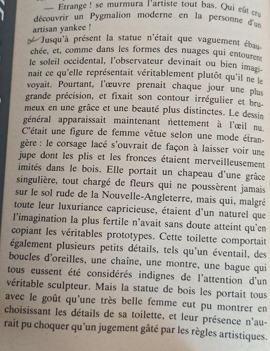 La vieille fille blanche et autres contes fantastiques Nathaniel Hawthorne extrait