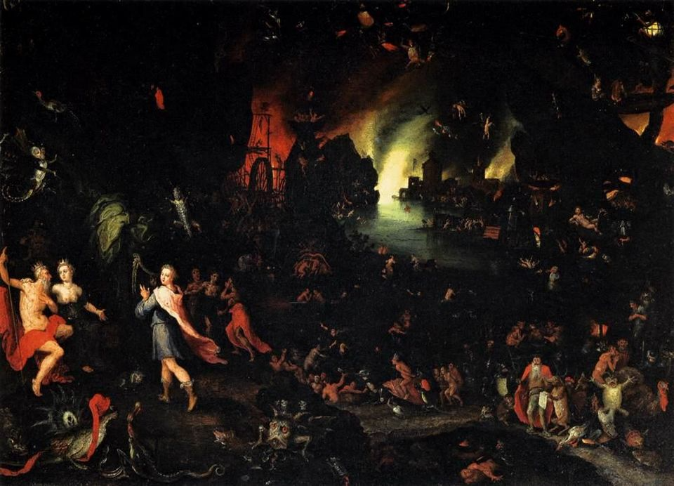 Orphée aux Enfers Brueghel l'Ancien.