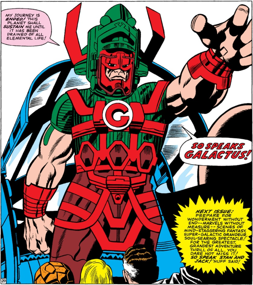 première apparition de Galactus