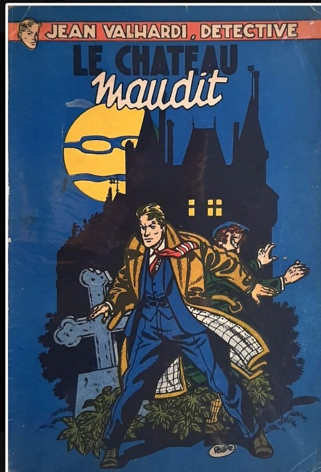 Couverture du Château maudit Valhardi Eddy Paape