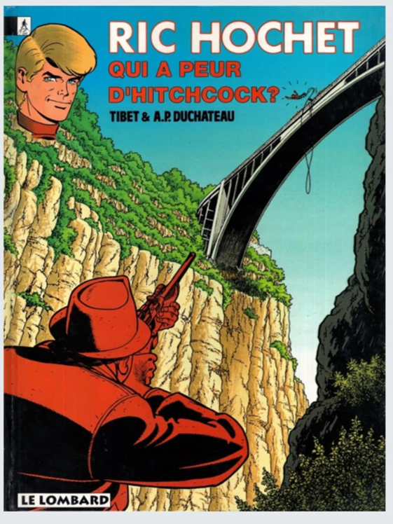 Ric Hochet 55 qui a peur d'Hitchcock ? couverture