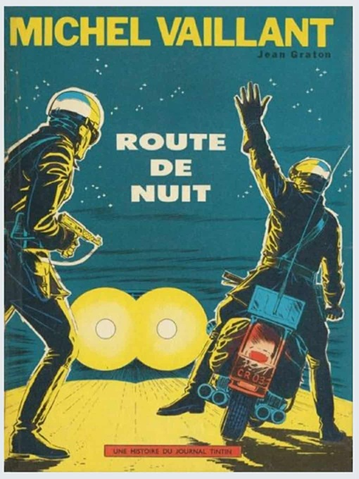 Michel Vaillant route de nuit couverture