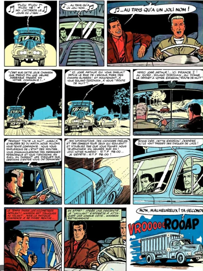 Michel Vaillant route de nuit extrait