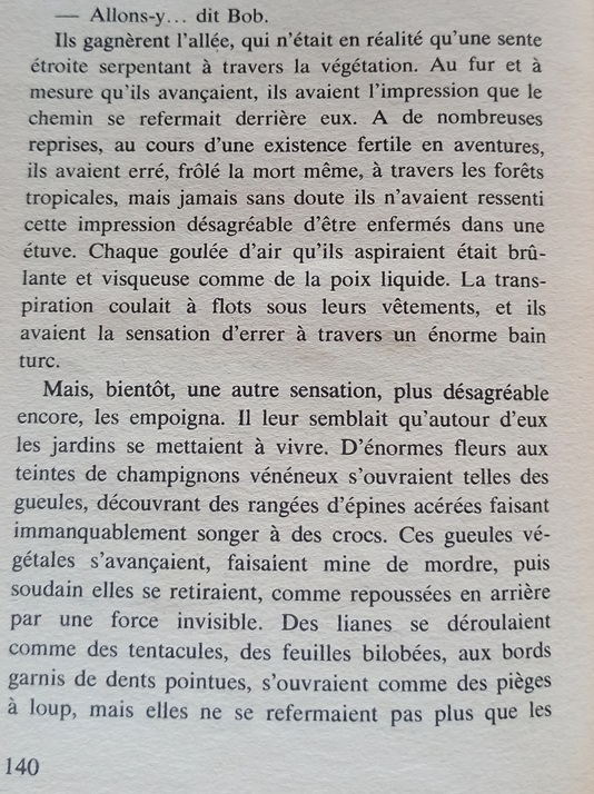 Bob Morane Les Jardins de l’Ombre Jaune extrait