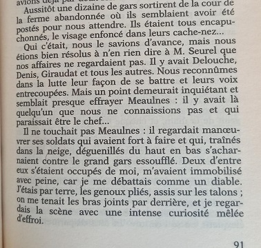 le grand Meaulnes extrait
