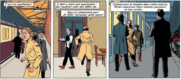 extrait Blake et Mortimer T21 : Le Serment des cinq Lords Lawrence d'Arabie