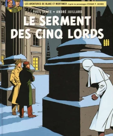 critique de la bande dessinée le serment des cinq lords Blake et Mortimer 21