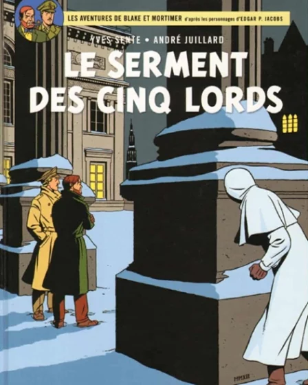 critique de la bande dessinée le serment des cinq lords Blake et Mortimer 21