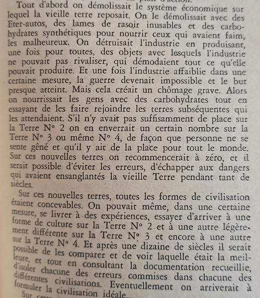 Chaîne autour du soleil Clifford D. Simak critique