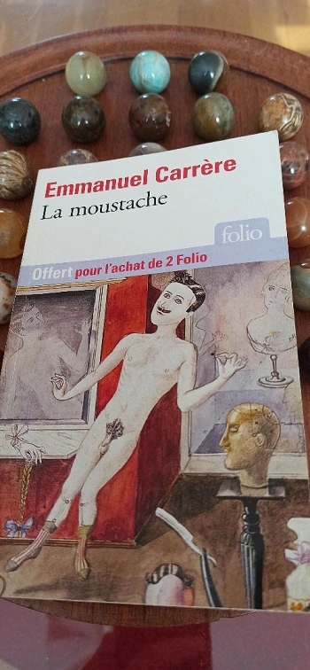 La Moustache Emmanuel Carrère critique