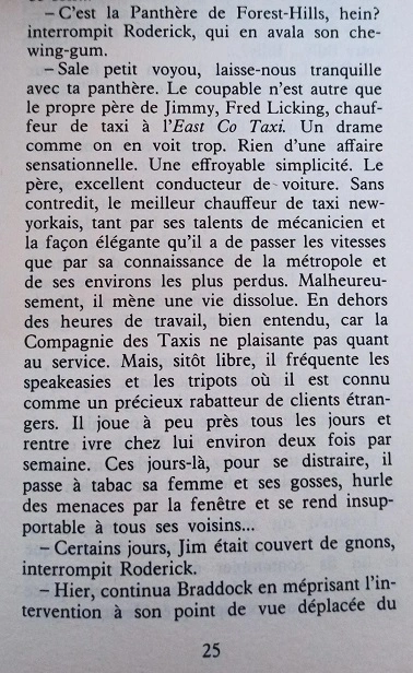 La mort de Jim Licking critique