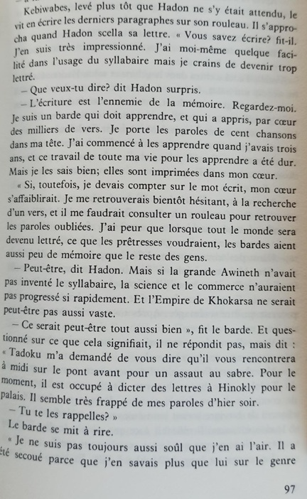 Hadon, fils de l’antique Opar, roman de Philip José Farmer avis