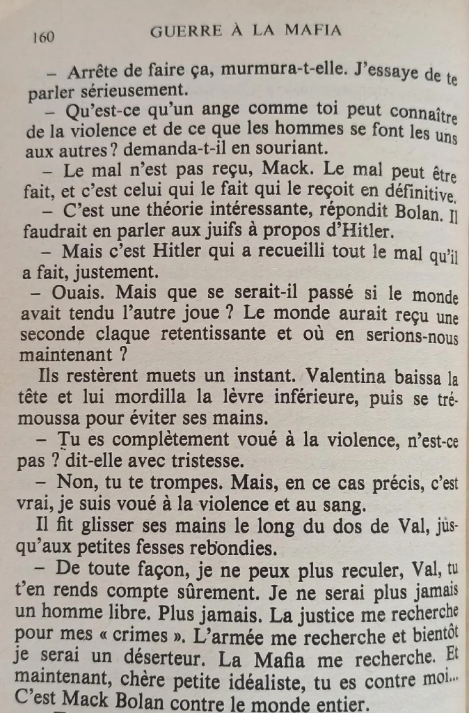 L’Exécuteur Guerre à la Mafia Don Pendleton critique